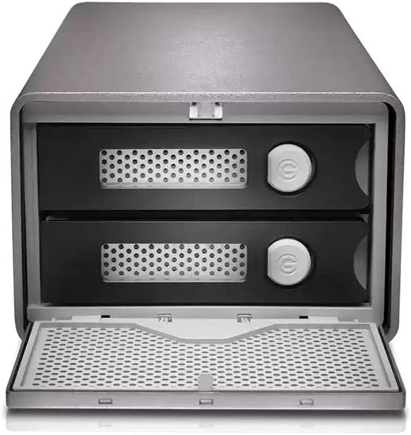 imageSanDisk Professional 12TB GRAID Mirror  External HDD RAID with Redundancy Thunderbolt 3 USB 10Gbps 7200RPM Ultrastar Hard Drive Up to 250MBs Read in RAID 1  SDPHH2H012TNBAAD40TB