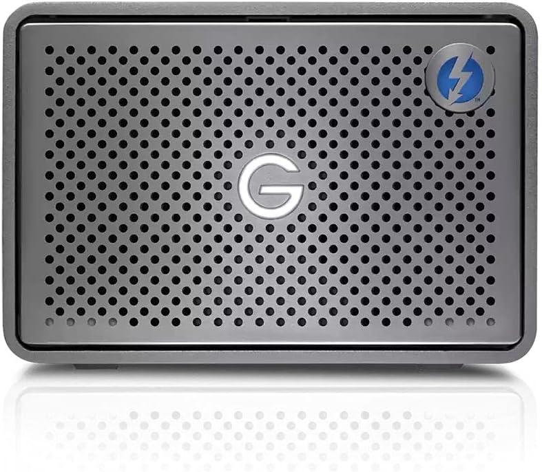 imageSanDisk Professional 12TB GRAID Mirror  External HDD RAID with Redundancy Thunderbolt 3 USB 10Gbps 7200RPM Ultrastar Hard Drive Up to 250MBs Read in RAID 1  SDPHH2H012TNBAAD40TB