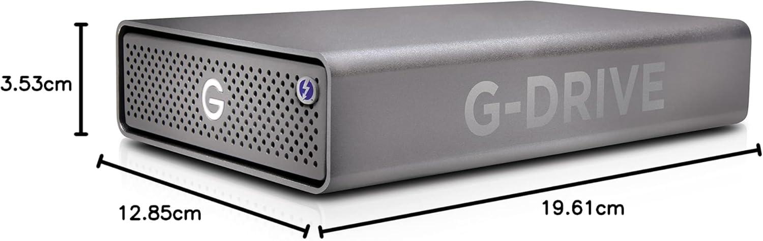 imageSanDisk Professional 6TB GDrive EnterpriseClass External Desktop Hard Drive  7200RPM Ultrastar HDD Inside USBC 10Gbps USB 32 Gen 2 Mac Ready  SDPHF1A006TNBAAD18TB
