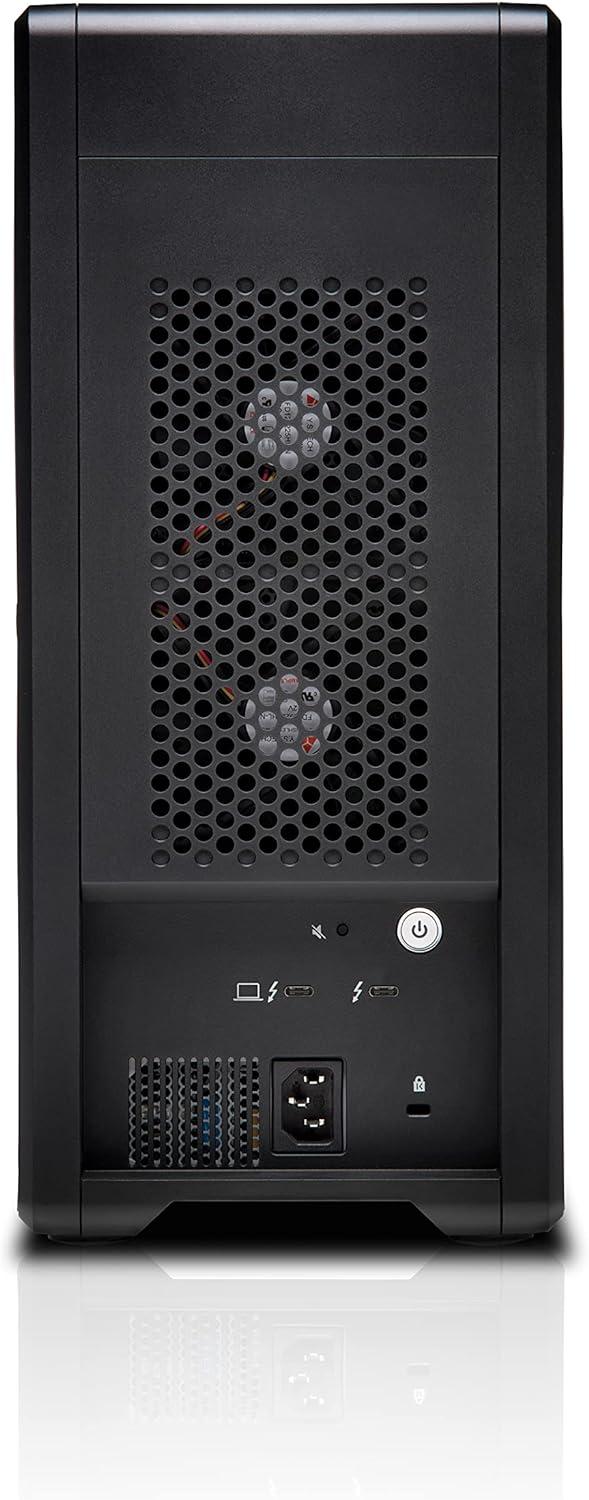 imageSanDisk Professional 96TB GRAID Shuttle 8  Transportable EnterpriseClass 8Bay External Hard Drive Thunderbolt 3 and USBC Hardware RAID Up to 1900MBs Read  SDPH48H096TNBAAB144TB