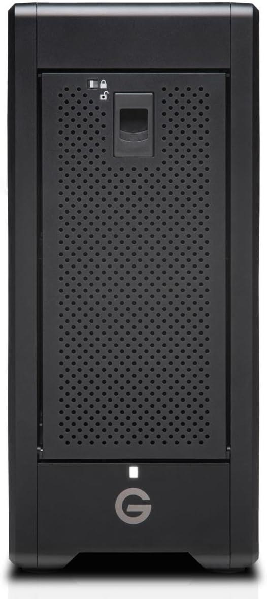 imageSanDisk Professional 96TB GRAID Shuttle 8  Transportable EnterpriseClass 8Bay External Hard Drive Thunderbolt 3 and USBC Hardware RAID Up to 1900MBs Read  SDPH48H096TNBAAB160TB