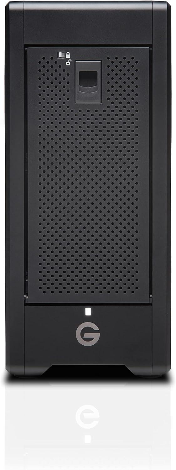 imageSanDisk Professional 96TB GRAID Shuttle 8  Transportable EnterpriseClass 8Bay External Hard Drive Thunderbolt 3 and USBC Hardware RAID Up to 1900MBs Read  SDPH48H096TNBAAB144TB