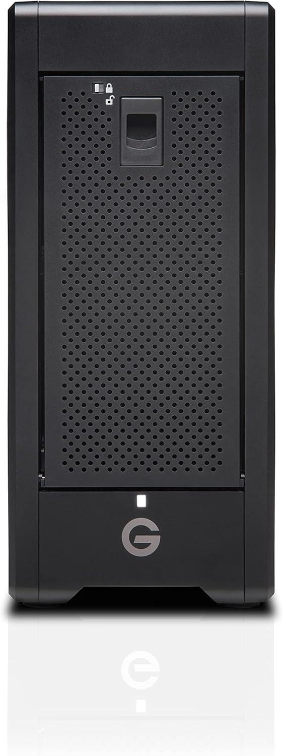 imageSanDisk Professional 96TB GRAID Shuttle 8  Transportable EnterpriseClass 8Bay External Hard Drive Thunderbolt 3 and USBC Hardware RAID Up to 1900MBs Read  SDPH48H096TNBAAB208TB