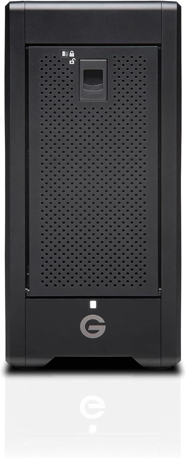imageSanDisk Professional 96TB GRAID Shuttle 8  Transportable EnterpriseClass 8Bay External Hard Drive Thunderbolt 3 and USBC Hardware RAID Up to 1900MBs Read  SDPH48H096TNBAAB192TB