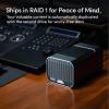 imageSanDisk Professional 12TB GRAID Mirror  External HDD RAID with Redundancy Thunderbolt 3 USB 10Gbps 7200RPM Ultrastar Hard Drive Up to 250MBs Read in RAID 1  SDPHH2H012TNBAAD16TB