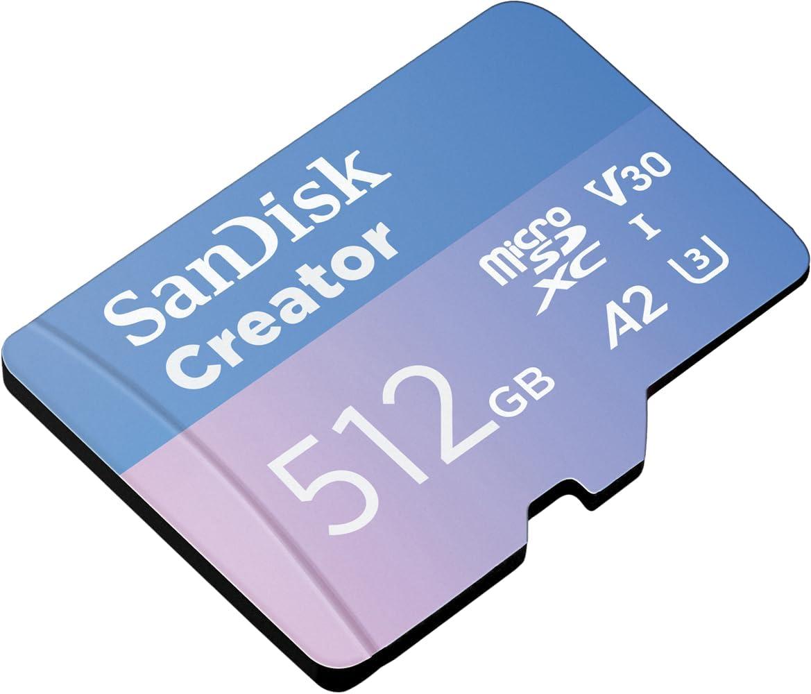 imageSanDisk 256GB Creator Phone Drive  for iPhone iPad Laptop ampamp Mac  Includes USB TypeC and Lightning Connectors  Automatic Backup 3 Months of Adobe Lightroom Included  SDIXD0N256GGN6TPmicroSD Card