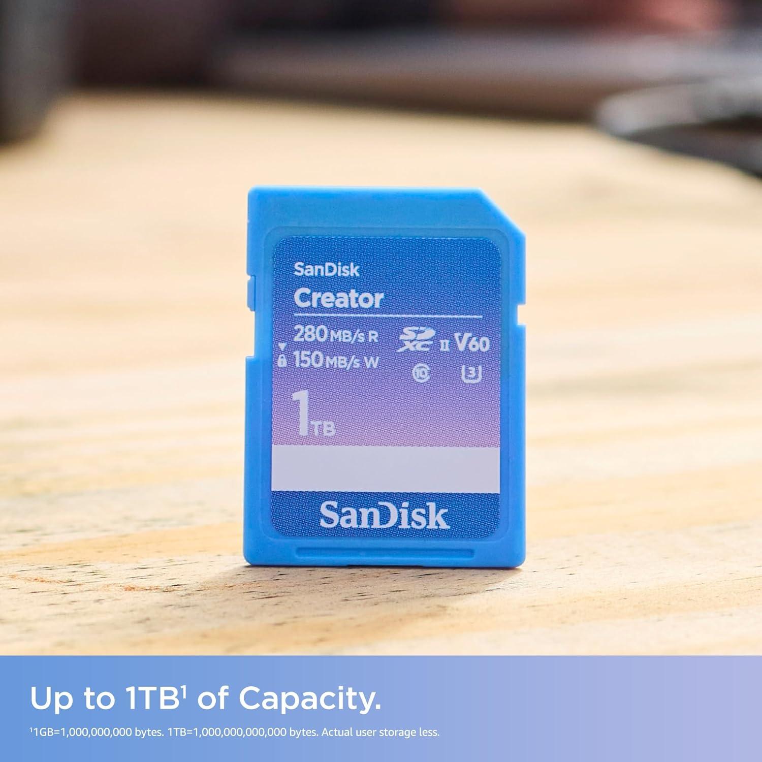 imageSanDisk 256GB Creator Phone Drive  for iPhone iPad Laptop ampamp Mac  Includes USB TypeC and Lightning Connectors  Automatic Backup 3 Months of Adobe Lightroom Included  SDIXD0N256GGN6TPSD Card
