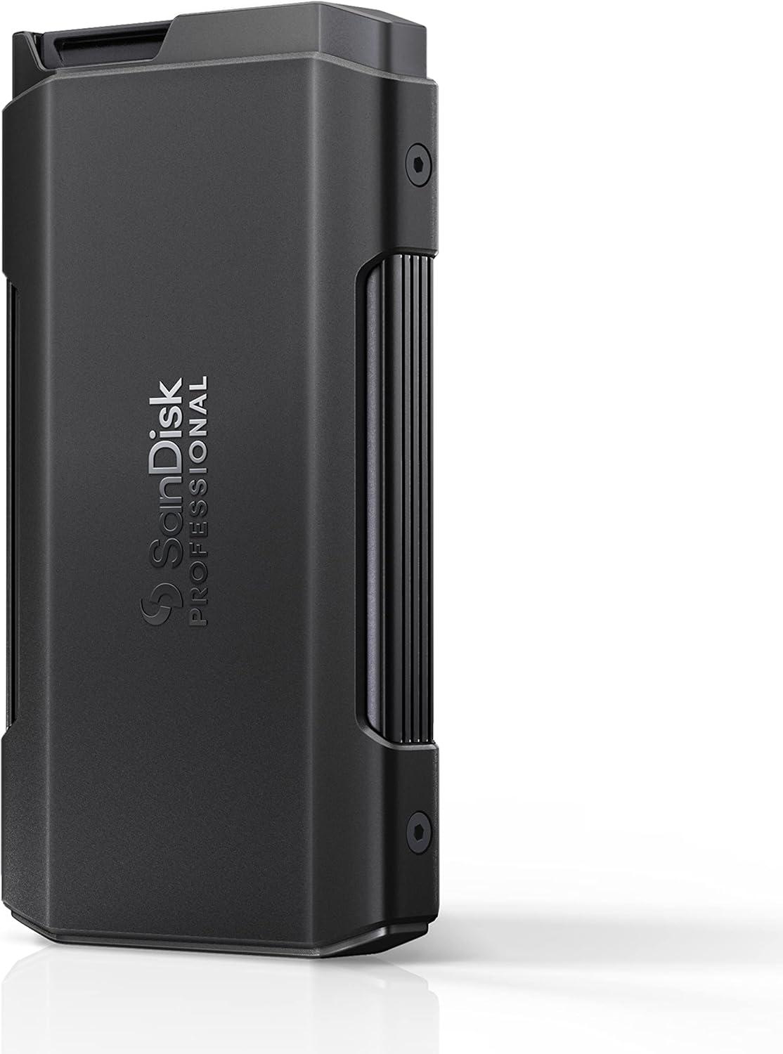 imageSanDisk Professional 1TB PROBlade Transport  Portable and Modular NVMe SSD Up to 2000MBs USBC USB 32 gen 2x2 Solid State Drive  SDPM2NB001TGBANDTRANSPORT