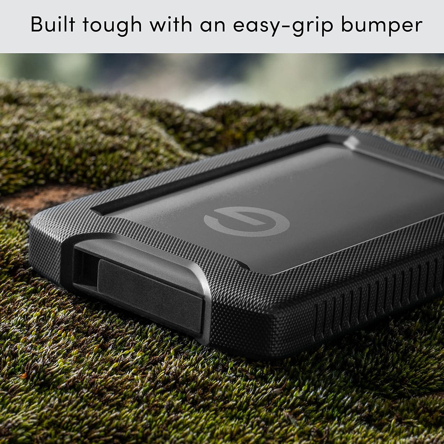imageSanDisk Professional 2TB GDrive ArmorATD  Rugged Durable Portable External Hard Drive HDD USBC USB 32 Gen 1  SDPH81G002TGBA1D2TB