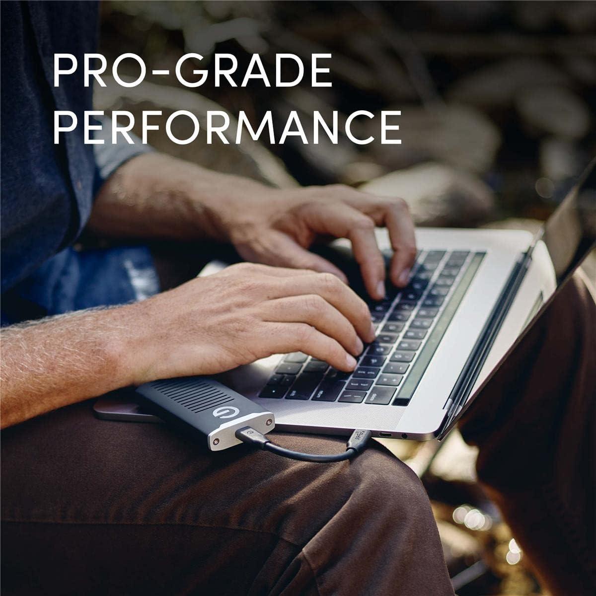imageSanDisk Professional 4TB GDrive SSD  UltraRugged IP67 DustWater Resistant Portable External NVMe Solid State Drive Up to 1050 MBs USB 32 Gen 2  SDPS11A004TGBANB4TB