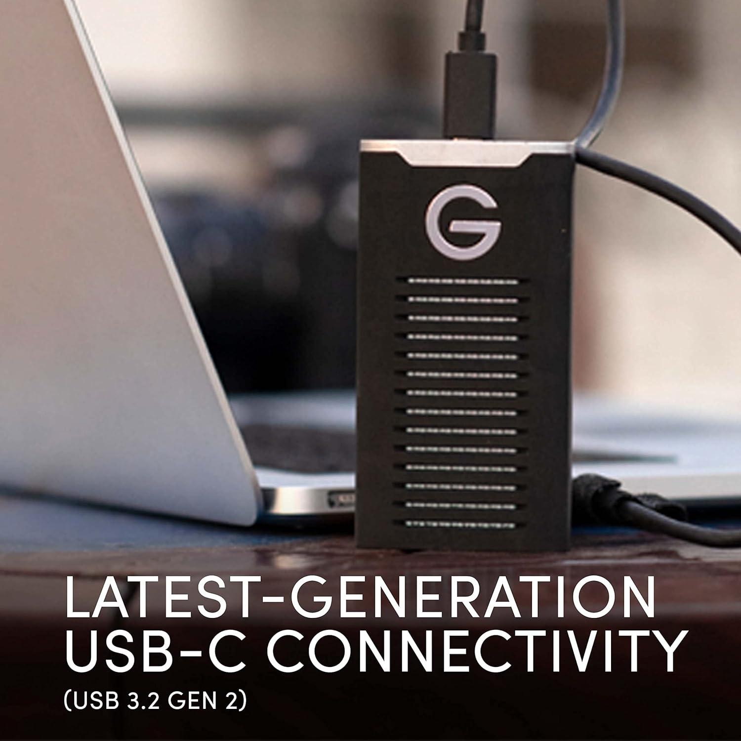 imageSanDisk Professional 4TB GDrive SSD  UltraRugged IP67 DustWater Resistant Portable External NVMe Solid State Drive Up to 1050 MBs USB 32 Gen 2  SDPS11A004TGBANB2TB