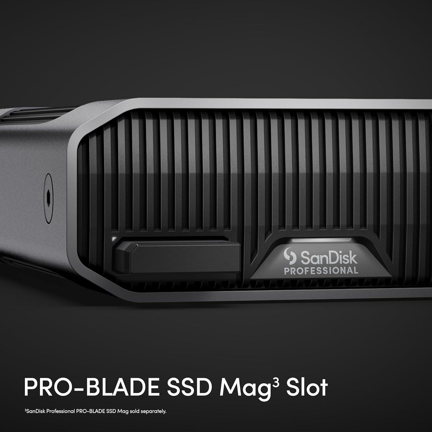 imageSanDisk Professional 6TB GDrive Project  External HDD Thunderbolt 3 USB 10Gbps 7200RPM Ultrastar Hard Drive Up to 250MBs Read  SDPHG1H006TNBAAD22TB
