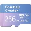 imageSanDisk 256GB Creator Phone Drive  for iPhone iPad Laptop ampamp Mac  Includes USB TypeC and Lightning Connectors  Automatic Backup 3 Months of Adobe Lightroom Included  SDIXD0N256GGN6TPmicroSD Card