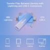imageSanDisk 256GB Creator Phone Drive  for iPhone iPad Laptop ampamp Mac  Includes USB TypeC and Lightning Connectors  Automatic Backup 3 Months of Adobe Lightroom Included  SDIXD0N256GGN6TPPhone Drive