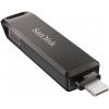imageSanDisk 256GB iXpand Flash Drive Luxe with Lightning and USBC connectors  Works with iPhone 14 and older  SDIX70N256GGN6NEGray
