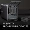imageSanDisk Professional  PRODock 4 4Bay Reader Docking Station  1x USBC USB 32 Gen 1 Port  SDPD14F0000NBAAD Gray
