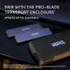 imageSanDisk Professional 1TB PROBlade Transport  Portable and Modular NVMe SSD Up to 2000MBs USBC USB 32 gen 2x2 Solid State Drive  SDPM2NB001TGBANDSSD Mag