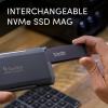 imageSanDisk Professional 1TB PROBlade Transport  Portable and Modular NVMe SSD Up to 2000MBs USBC USB 32 gen 2x2 Solid State Drive  SDPM2NB001TGBANDSSD Mag