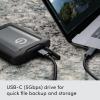 imageSanDisk Professional 2TB GDrive ArmorATD  Rugged Durable Portable External Hard Drive HDD USBC USB 32 Gen 1  SDPH81G002TGBA1D1TB