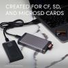 imageSanDisk Professional PROREADER CFast  HighPerformance Card Reader USBC 32 Gen 2  SDPR2E80000GBANDMultiCard