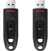 imageSanDisk 32GB 3Pack Ultra USB 30 Flash Drive 32GB Pack of 3  SDCZ48032GGAM46T Black64GB 2Pack
