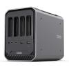 imageSanDisk Professional  PRODock 4 4Bay Reader Docking Station  1x USBC USB 32 Gen 1 Port  SDPD14F0000NBAAD Gray