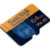 imageSanDisk 128GB 2Pack Outdoors 4K microSDXC UHSI Memory Card 2x128GB with SD Adapter  Up to 170MBs 4K C10 U3 V30 A2 Trail Camera Micro SD Card  SDSQXAA128GGN6VT64GB 2Pack