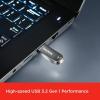 imageSanDisk 128GB Ultra Luxe USB 32 Gen 1 Flash Drive  SDCZ74128GGAM46Up to 400 MBs