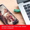imageSanDisk 1TB Ultra Dual Drive Go USB TypeC Flash Drive  Up to 400MBs Absinthe Green  SDDDC31T00G46AGAbsinthe Green