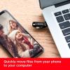 imageSanDisk 1TB Ultra Dual Drive Go USB TypeC Flash Drive  Up to 400MBs Absinthe Green  SDDDC31T00G46AGBlack