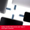 imageSanDisk 1TB Ultra Dual Drive Go USB TypeC Flash Drive  Up to 400MBs Absinthe Green  SDDDC31T00G46AGBlue