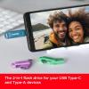 imageSanDisk 1TB Ultra Dual Drive Go USB TypeC Flash Drive  Up to 400MBs Absinthe Green  SDDDC31T00G46AGLavender