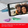 imageSanDisk 1TB Ultra Dual Drive Go USB TypeC Flash Drive  Up to 400MBs Absinthe Green  SDDDC31T00G46AGLavender
