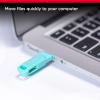 imageSanDisk 1TB Ultra Dual Drive Go USB TypeC Flash Drive  Up to 400MBs Absinthe Green  SDDDC31T00G46AGMint Green