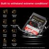 imageSanDisk 256GB Extreme PRO SDXC UHSII Memory Card  C10 U3 V60 6K 4K UHD SD Card  SDSDXEP256GGN4INMemory Card Only