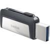 imageSanDisk 256GB Ultra Dual Drive USB TypeC  USBC USB 31  SDDDC2256GG46Black128GB Pack of 4