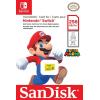 imageSanDisk 256GB microSD Card Licensed for NintendoSwitch  Made for NintendoSwitch 1 OLED and Lite  SDSQXAO256GGNCZN256GB