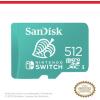 imageSanDisk 256GB microSD Card Licensed for NintendoSwitch  Made for NintendoSwitch 1 OLED and Lite  SDSQXAO256GGNCZN512GB