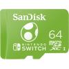 imageSanDisk 256GB microSD Card Licensed for NintendoSwitch  Made for NintendoSwitch 1 OLED and Lite  SDSQXAO256GGNCZN64GB
