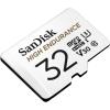 imageSanDisk 32GB High Endurance Video MicroSDHC Card with Adapter for Dash Cam and Home Monitoring Systems  C10 U3 V30 4K UHD Micro SD Card  SDSQQNR032GGN6IA32 GB