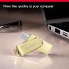 imageSanDisk 512GB Ultra Dual Drive Luxe USB TypeC  Up to 400MBs  SDDDC4512GGAM46Gold
