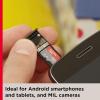 imageSanDisk 512GB Ultra microSDXC UHSI Memory Card with Adapter  Up to 150MBs with SanDisk MobileMate USB 30 microSD Card Reader64GB