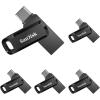 imageSanDisk 64GB Ultra Dual Drive Go USB TypeC Flash Drive Black  SDDDC3064GG46Black