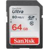 imageSanDisk Ultra 64GB Class 10 SDXC UHSI Memory Card up to 80MBs SDSDUNC064GGN6IN64GB