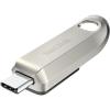 imageSanDisk 128GB Ultra Luxe USB TypeC Flash Drive  Up to 400MBs USB 32 Gen 1 Premium Metal Design  SDCZ75128GG46128GB