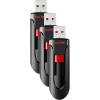 imageSanDisk 32GB 3Pack Cruzer Glide USB 20 Flash Drive 3x32GB  SDCZ60032GG46T Black1 Count Pack of 3