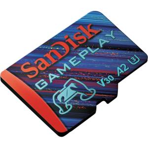 imageSanDisk 128GB Gameplay microSD Memory Card for Mobile Gaming  Up to 190MBs for Handheld Console Gaming  SDSQXAA128GGN6XN128GB