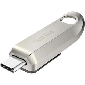 imageSanDisk 128GB Ultra Luxe USB TypeC Flash Drive  Up to 400MBs USB 32 Gen 1 Premium Metal Design  SDCZ75128GG4664GB