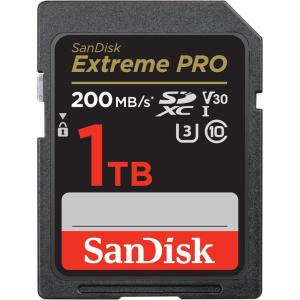 imageSanDisk 1TB Extreme PRO SDXC UHSI Memory Card  C10 U3 V30 4K UHD SD Card  SDSDXXD1T00GN4IN1TB