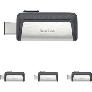 imageSanDisk 256GB Ultra Dual Drive USB TypeC  USBC USB 31  SDDDC2256GG46Black128GB Pack of 4